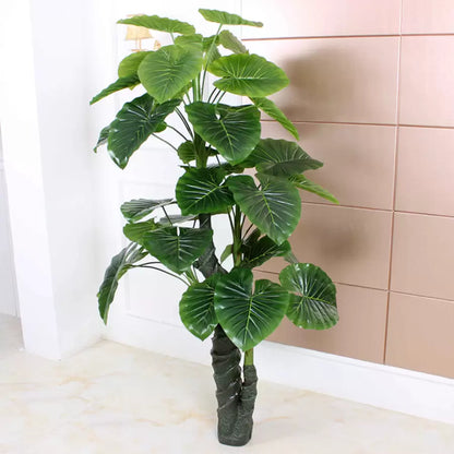 Planta Artificiala Alocasia odora, fara Ghiveci, 150cm Verde Plante Artificiale Interioare Default Title Alessandro Design