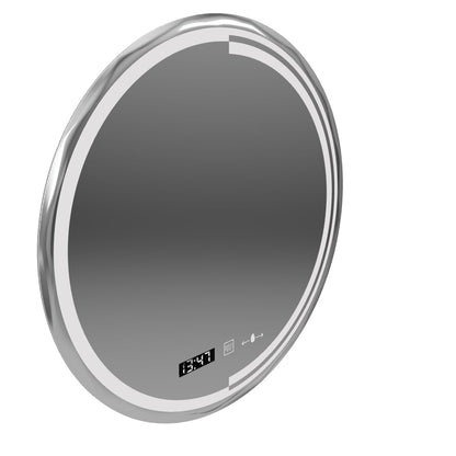 LED okrúhle zrkadlo, 60 cm, Consuel Marcello MotionGlow Sensor, Demister System, Hodiny & Teplomer, Stmievateľné