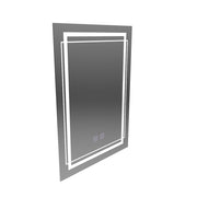 Obdĺžnikové LED zrkadlo, 60x80cm, KOVEN Touch, Demister System, Stmievateľné