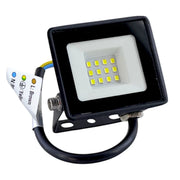 Proiector LED 10W 6000K IP65 220-230V 12 surse Carcasa Negra Metalica Produse LED Default Title Alessandro Design
