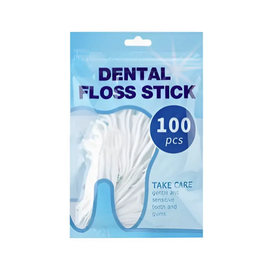 Set 100 buc Scobitori cu ata dentara Ingrijire Personala Default Title Alessandro Design