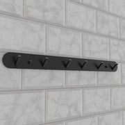 Suport Prosop si Accesorii Baie 45cm Aluminiu Negru Default Title Alessandro Design