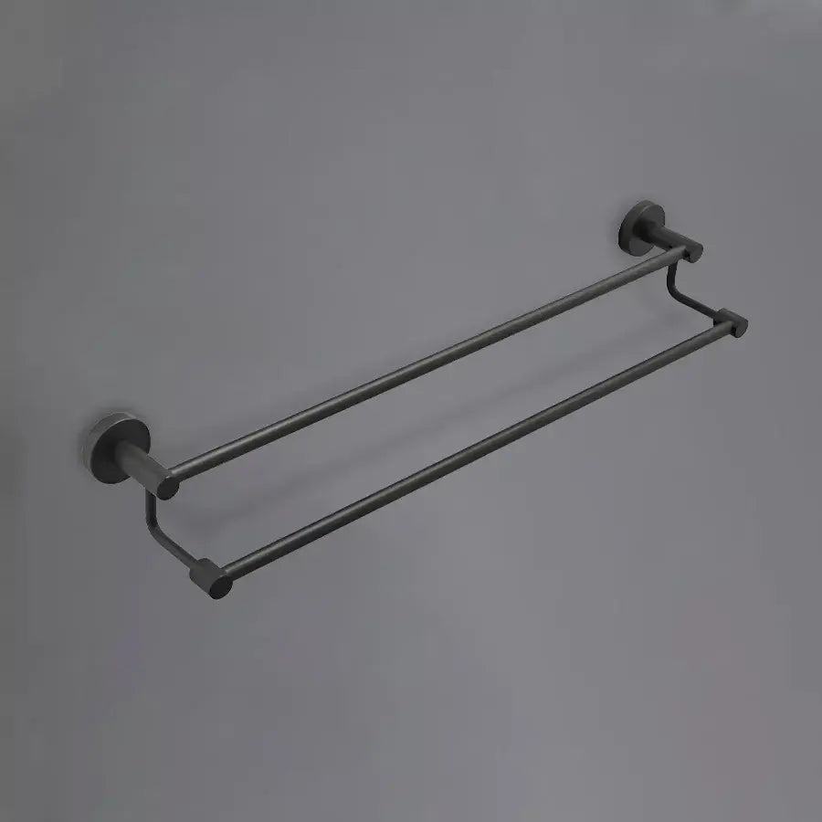 Dvojitý držiak na uteráky čierny GJ/203B držiak na uteráky Predvolený názov Alessandro Design