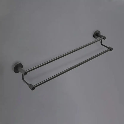 Dvojitý držiak na uteráky čierny GJ/203B držiak na uteráky Predvolený názov Alessandro Design
