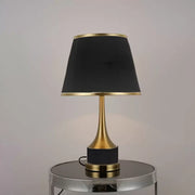 Veioza Ayan 1x E27 Negru Auriu Veioze & Lampadare Default Title Alessandro Design