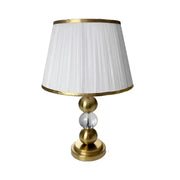 Veioza Eliel 1x E27 Alb Auriu Veioze & Lampadare Default Title Alessandro Design