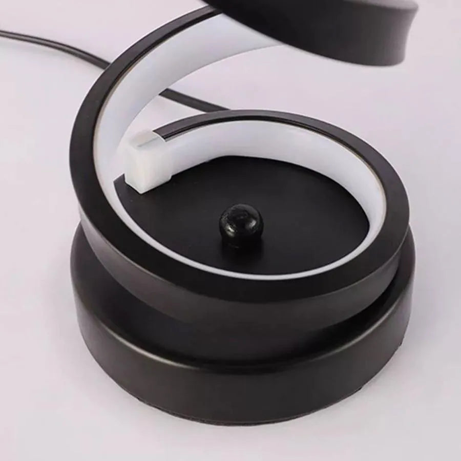 Veioza LED Afet 38W, Silicon si Metal, Negru Veioze & Lampadare Default Title Alessandro Design