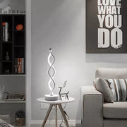 Veioza LED Genom, 36W, Lumina Rece/Calda/Neutra, Plastic si Metal, Alb Veioze & Lampadare Default Title Alessandro Design