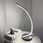 Veioza LED Nemesis, 14W, Lumina Rece/Calda/Neutra, Metal si Acril, Negru Veioze & Lampadare Default Title Alessandro Design
