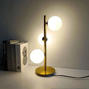 Veioza Mustafa 3x G9 Alb Auriu Veioze & Lampadare Default Title Alessandro Design