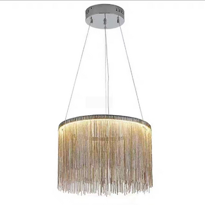 Lustra LED suspendata cu telecomanda ILLUMINA MAGNUS, 20W, lumina Rece/Calda/Neutra, Dimabila, Argintiu Candelabre Moderne Default Title Alessandro Design